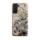 Into the Wild - Dreamy Botanical Art Phone Case Samsung Galaxy S21 Plus / Matte Vibrant Intricately Illustrated Surreal Collage