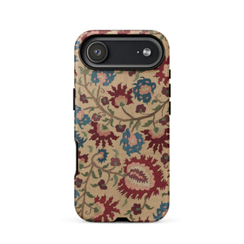 Ionian Islands Embroidery - Textile Folk Art Phone Case, Iphone 17 Air / Matte, Mobile Cases, Toby Leon