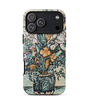 Iphone 17 Pro Max / Matte Iris Arum Tulips - Paul Signac Phone Case Signac’s, Mosaic
