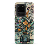 Iris Arum Tulips - Paul Signac Phone Case Samsung Galaxy S20 Ultra / Matte Vibrant Illustrated Detailed Floral Arrangement Decorative
