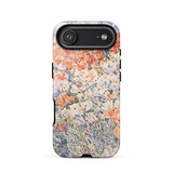 The Island Garden - Childe Hassam Phone Case Iphone 17 Air / Gloss Vibrant Floral Watercolor-style Pattern Orange White, Appledore Mobile