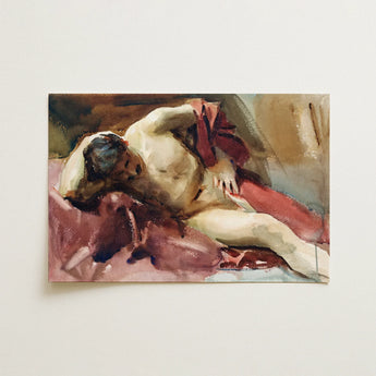 Italian Model - John Singer Sargent Art Print / Canvas, 18x12’’ / 46x31cm / Unframed / no Border, Posters Prints & Visual Artwork, Toby Leon