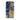 Ito Nishiki Kimono Chrysanthemum Pattern Phone Case Iphone 14 Plus / Gloss Blue Gold-toned Tropical Floral Design, Ancient Weaving Secrets,