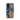 Ito Nishiki Kimono Chrysanthemum Pattern Phone Case Iphone 17 / Matte Blue Gold-toned Floral Leaf Patterns, Ancient Weaving Secrets, Sheath