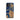 Ito Nishiki Kimono Chrysanthemum Pattern Phone Case Iphone 12 / Matte Blue Gold-toned Floral Leaf Patterns, Ancient Weaving Secrets, Sheath
