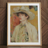 Jacob - Stampa d'arte Queer Couture Cowboy / Tela, 24x32’’ / 61x81cm / Cornice naturale / Passe-partout, Poster, Stampe e Opere d'arte visiva, Toby Leon