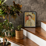 Jacob - Queer Couture Cowboy Art Print / Canvas Framed Portrait Painting Queer Couture Cowboy, Cowboy Art, Art Print