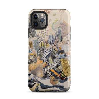 Jamboree - Surreal Desert Cacti Art Phone Case Iphone 11 Pro Max / Matte Artistic Iphone Case Surreal Desert Cacti, Cacti Art Case,