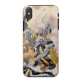 Jamboree - Surreal Desert Cacti Art Phone Case Iphone Xs / Matte Artistic Patterned Phone Case Surreal Desert Cacti, Cacti Art Iphone Case,