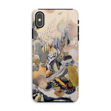 Jamboree - Surreal Desert Cacti Art Phone Case Iphone Xs Max / Matte Artistic Patterned Phone Case Surreal Desert Cacti, Cacti Art Iphone