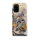Jamboree - Surreal Desert Cacti Art Phone Case Samsung Galaxy S20 Plus / Gloss Vibrant Abstractly Illustrated Phone Case Mix Earthy Tones