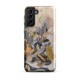 Jamboree - Surreal Desert Cacti Art Phone Case Samsung Galaxy S21 Plus / Gloss Vibrant Abstractly Illustrated Phone Case Surreal Underwater