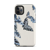 Japanese Blue Butterflies - Kamisaka Sekka Phone Case, Iphone 11 Pro Max / Matte, Mobile Cases, Toby Leon