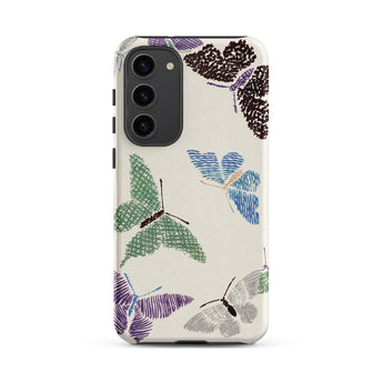 Japanese Butterflies 2 - Kamisaka Sekka Phone Case, Samsung Galaxy S23 Plus / Matte, Mobile Cases, Toby Leon