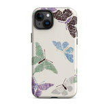 Japanese Butterflies - Kamisaka Sekka Iphone Case, 15 Plus / Matte, Butterfly-patterned Phone Case