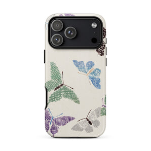 Japanese Butterflies 2 - Kamisaka Sekka Phone Case, Iphone 17 Pro Max / Matte, Mobile Cases, Toby Leon