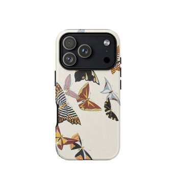 Japanese Butterflies 3 - Kamisaka Sekka Kacho-e Phone Case, Iphone 17 Pro / Matte, Mobile Cases, Toby Leon