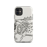 Japanse Deer - Taguchi Tomoki Edo Art iPhone-hoesje, 11 / Mat, Telefoonhoesjes, Toby Leon