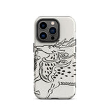 Japanse Deer - Taguchi Tomoki Edo Art iPhone-hoesje, 14 Pro / Mat, Telefoonhoesjes, Toby Leon