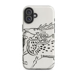 Japanse Deer - Taguchi Tomoki Edo Art iPhone-hoesje, 16 Plus / Mat, Telefoonhoesjes, Toby Leon