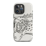 Japanse Deer - Taguchi Tomoki Edo Art iPhone-hoesje, 16 Pro Max / Mat, Telefoonhoesjes, Toby Leon