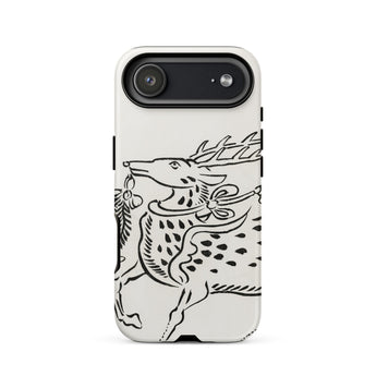 Japanse Deer - Taguchi Tomoki Edo Art iPhone-hoesje, 17 Air / Mat, Telefoonhoesjes, Toby Leon