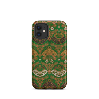 Motivo di ventagli giapponesi - Custodia per iPhone di G.a. Audsley, 12 Mini / Opaca, Custodie per telefoni cellulari, Toby Leon