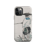 Japanese Fisherman - Kono Bairei Phone Case Phone Case Asian Art Kōno Bairei’s Masterful Woodblock Artistry, Bairei Art, Iphone Toby Leon