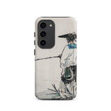 Japanese Fisherman - Kono Bairei Phone Case Sleek Light Gray Phone Case Traditional Ink-wash Painting Kōno Bairei’s Masterful Woodblock