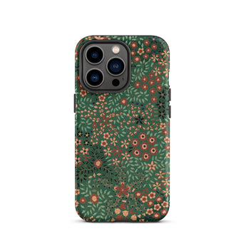 Patrón floral japonés - Funda para iPhone de G.a. Audsley, 13 Pro / Mate, Fundas para móviles, Toby Leon