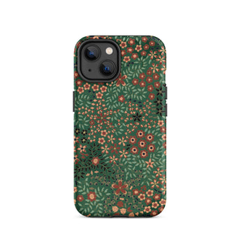 Patrón floral japonés - Funda para iPhone de G.a. Audsley, 14 / Mate, Fundas para móviles, Toby Leon