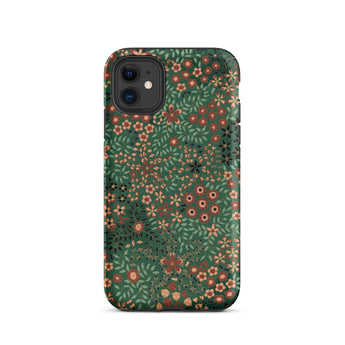 Japanese Floral Pattern - G.a. Audsley Phone Case Iphone 11 / Matte Floral Patterned Phone Case Audsley Iphone Case, Japanese Pattern,