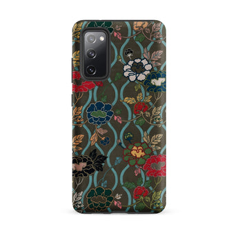 Japanese Flower Fan Pattern 2 - G.a. Audsley Phone Case, Samsung Galaxy S20 Fe / Matte, Mobile Cases, Toby Leon