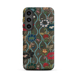Japanese Flower Fan Pattern 2 - G.a. Audsley Phone Case, Samsung Galaxy S24 Plus / Matte, Mobile Cases, Toby Leon