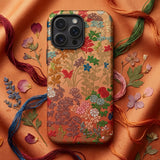 Japanese Flower Fan Pattern 1 - G.a. Audsley Phone Case, Mobile Cases, Toby Leon