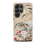 Japanese Flowers - Tawaraya Sōsetsu Phone Case, Samsung Galaxy S25 Ultra / Matte, Mobile Cases, Toby Leon