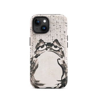 Custodia per iPhone Japanese Frog - Getsuju, 15 / Opaca, Custodie per telefoni cellulari, Toby Leon