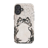 Custodia per iPhone Japanese Frog - Getsuju, 16 Plus / Opaca, Custodie per telefoni cellulari, Toby Leon