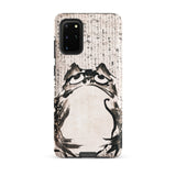 Japanese Frog - Getsuju Phone Case, Samsung Galaxy S20 Plus / Matte, Mobile Cases, Toby Leon