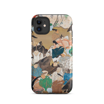 Japanese Poets - Ikeda Koson Heian Period Phone Case Iphone 11 / Matte Artistic Phone Case Ikeda Koson, Heian-era Court Life, Koson Heian