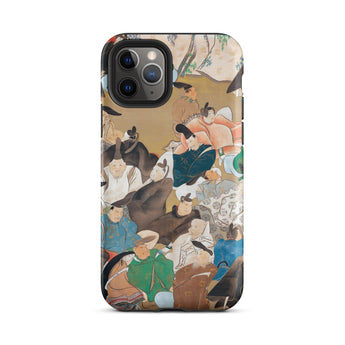 Japanese Poets - Ikeda Koson Heian Period Phone Case Iphone 11 Pro / Matte Phone Case Historical Painting Ikeda Koson, Heian-era Court