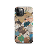 Japanese Poets - Ikeda Koson Heian Period Phone Case Iphone 12 Pro / Matte Artistic Phone Case Ikeda Koson, Heian-era Court Life, Koson