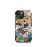 Japanese Poets - Ikeda Koson Heian Period Phone Case Iphone 13 Mini / Matte Iphone Case Historical Painting Ikeda Koson, Heian-era Court