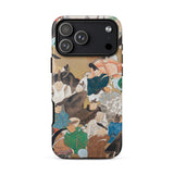 Japanese Poets - Ikeda Koson Heian Period Phone Case Iphone 17 Pro Max / Matte Iphone 12 Pro Max Case Japanese Art Design Ikeda Koson,