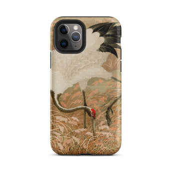 Japanese Sarus Crane - G.a. Audsley Phone Case, Iphone 11 Pro / Matte, Mobile Cases, Toby Leon