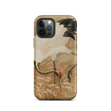 Japanese Sarus Crane - G.a. Audsley Phone Case, Iphone 12 Pro / Matte, Mobile Cases, Toby Leon