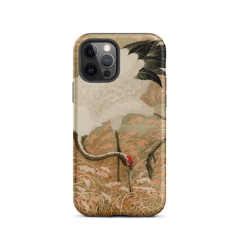 Japanese Sarus Crane - G.a. Audsley Phone Case, Iphone 12 Pro / Matte, Mobile Cases, Toby Leon