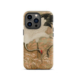 Japanese Sarus Crane - G.a. Audsley Phone Case, Iphone 13 Pro / Matte, Mobile Cases, Toby Leon