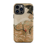 Japanese Sarus Crane - G.a. Audsley Phone Case, Iphone 13 Pro Max / Matte, Mobile Cases, Toby Leon