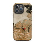 Japanese Sarus Crane - G.a. Audsley Phone Case, Iphone 16 Pro Max / Matte, Mobile Cases, Toby Leon
